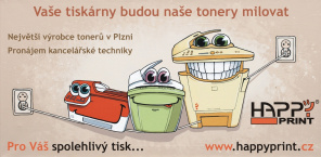 Tonery od největšího výrobce tonerů v Plzni!
